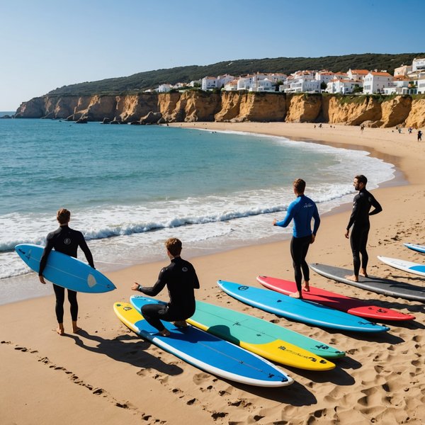 Comment choisir une location de vacances en bord de mer avec des cours de surf en Algarve?