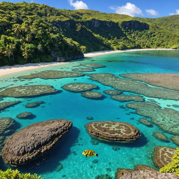 Où trouver les meilleures plages pour la plongée avec tuba à Fiji?