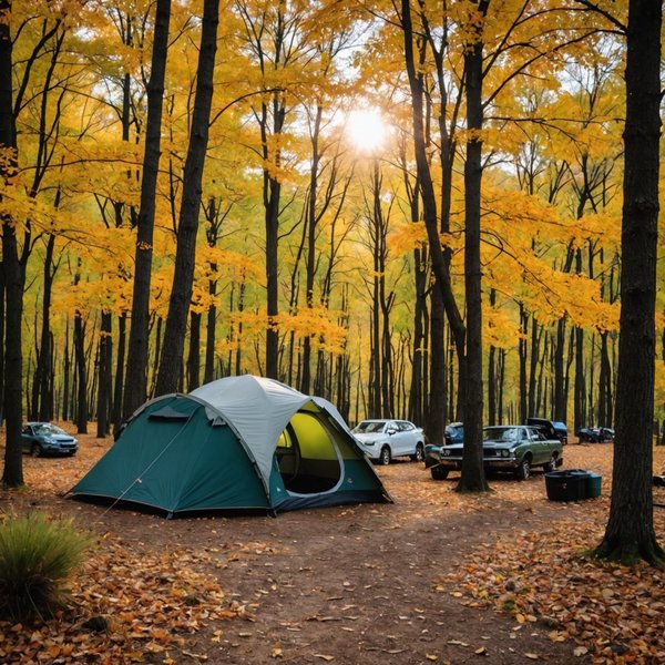 Quelles sont les meilleures pratiques pour camper en région de garrigue en automne?